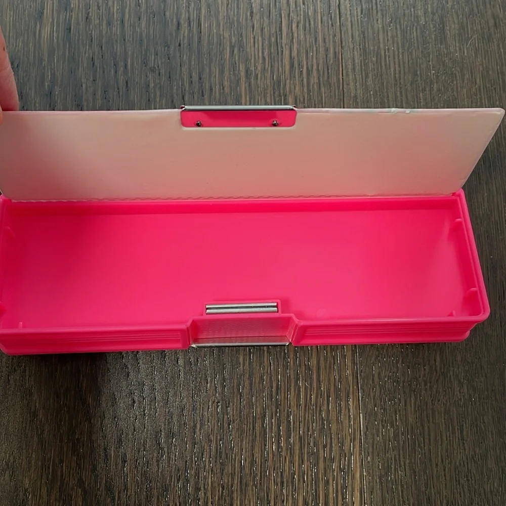 Pink Fashion Pencil Case with Zebra Design